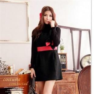 RYQ8812容悦 蝴蝶结娇气可爱背心连衣裙