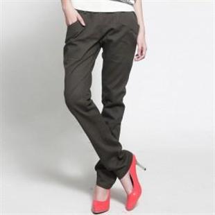 翠诗秋冬新品百搭铅笔裤小脚裤哈伦女裤有加大码T91127