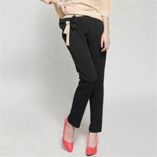 翠诗秋装韩版显瘦休闲长裤哈伦女裤小脚铅笔裤T91115