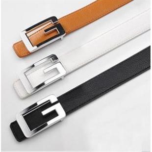男士时尚新款韩版腰带 皮带 新款 黑色