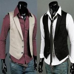 韩国原单 个性修身马甲 YS907/45