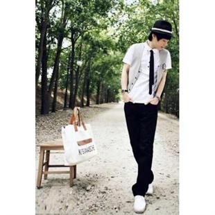 修身马甲 黑灰两色 P35