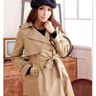 RYQ11006 简约大方时尚爆款风衣外套