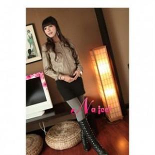 nafeel54101时尚机车款仿皮小外套