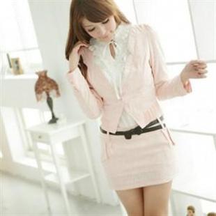 RY6607秋季OL淑女百搭款式小外套