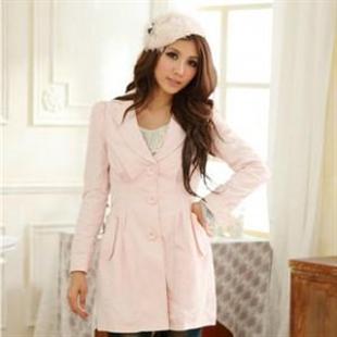 RYQ10981公主风范A字型款式风衣