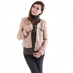 KLDL-A210时尚优雅OL风毛呢小外套