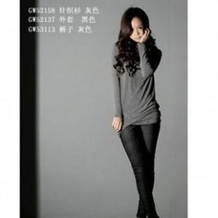 GW52158针织套头针织衫