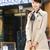 HJ6028新款女装外套韩版秋冬修身风衣