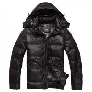 GENANX 爆款简约百搭修身短款男士带帽羽绒服 男 外套 Y001