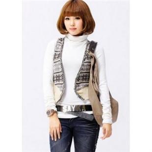 代尔缔诗 百搭时尚毛衣小马夹11041007