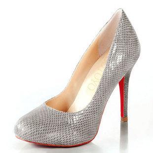 LOTOYO经典蛇纹羊皮性感高跟鞋-ltyqc327B